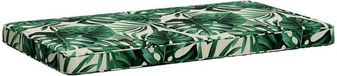 vidaXL - 1-delig - Coussin de banc - VUGHT - 100% Polyester - Motif feuilles