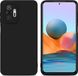Cadorabo Hoesje geschikt voor Xiaomi RedMi NOTE 10 PRO in FLUID ZWART