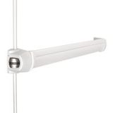 JPM Serrure Anti Panique Fluid 1 A 3 Points Haut Bas 1200mm Blanc