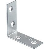 Domax équerre de montage BASIC en acier, 125 x 125 x 22 mm