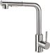 Robinet de cuisine sans marque - Inox brossé - Argenté