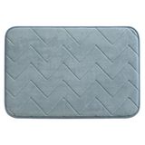 Gedy Badmat, mousse, 60 x 40 cm, blauw