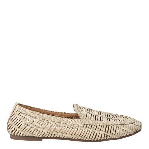 Sofie Schnoor Ecru Leather Loafers