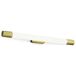 Philips Rover Spiegelverlichting - Spatwaterdicht IP44-10W - Warmwit licht - Badkamerlamp - Cilindervormig - Messingkleurig