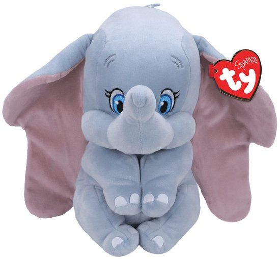Ty knuffel Disney Dumbo 24cm pluche speelgoed olifant