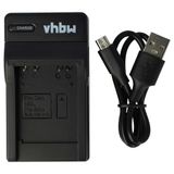 vhbw USB-C-oplader compatibel met Samsung WB650, WB550, WB600, WB500, WB5500, WB5000, WB352F camera/camcorder - oplaadstation + USB-C-kabel met oplaadindicator
