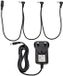 Gear4music 3-Weg Daisy Chain Kabel en 9V Voeding
