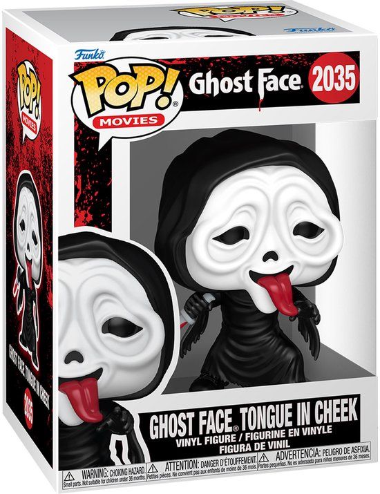 Funko Pop! Scream Ghostface - Tongue in cheek - Vinylfiguur
