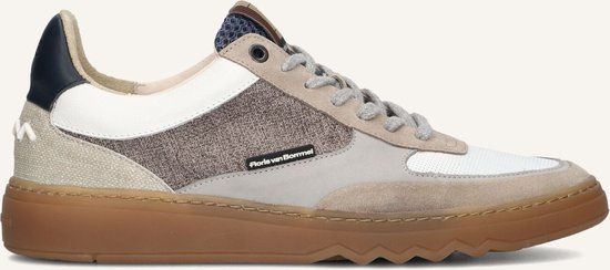 Floris van Bommel Sfm-10143 De Kupster Sneakers - Suède - Heren - Beige - Maat 42⅔
