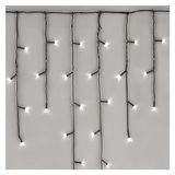 EMOS Connect System 2,5 m ijsregen lichtketting standaard, kerstlichtketting met 100 leds, uitbreidingscomponent C (zonder verbindingskabel en adapter), IP44 voor binnen en buiten, koudwit