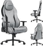 Huzaro Force 8.3 - fauteuil de jeu - ergonomique - suède - appui-tête intégré AVEC AIMANT - mécanisme UltraGravity - noir