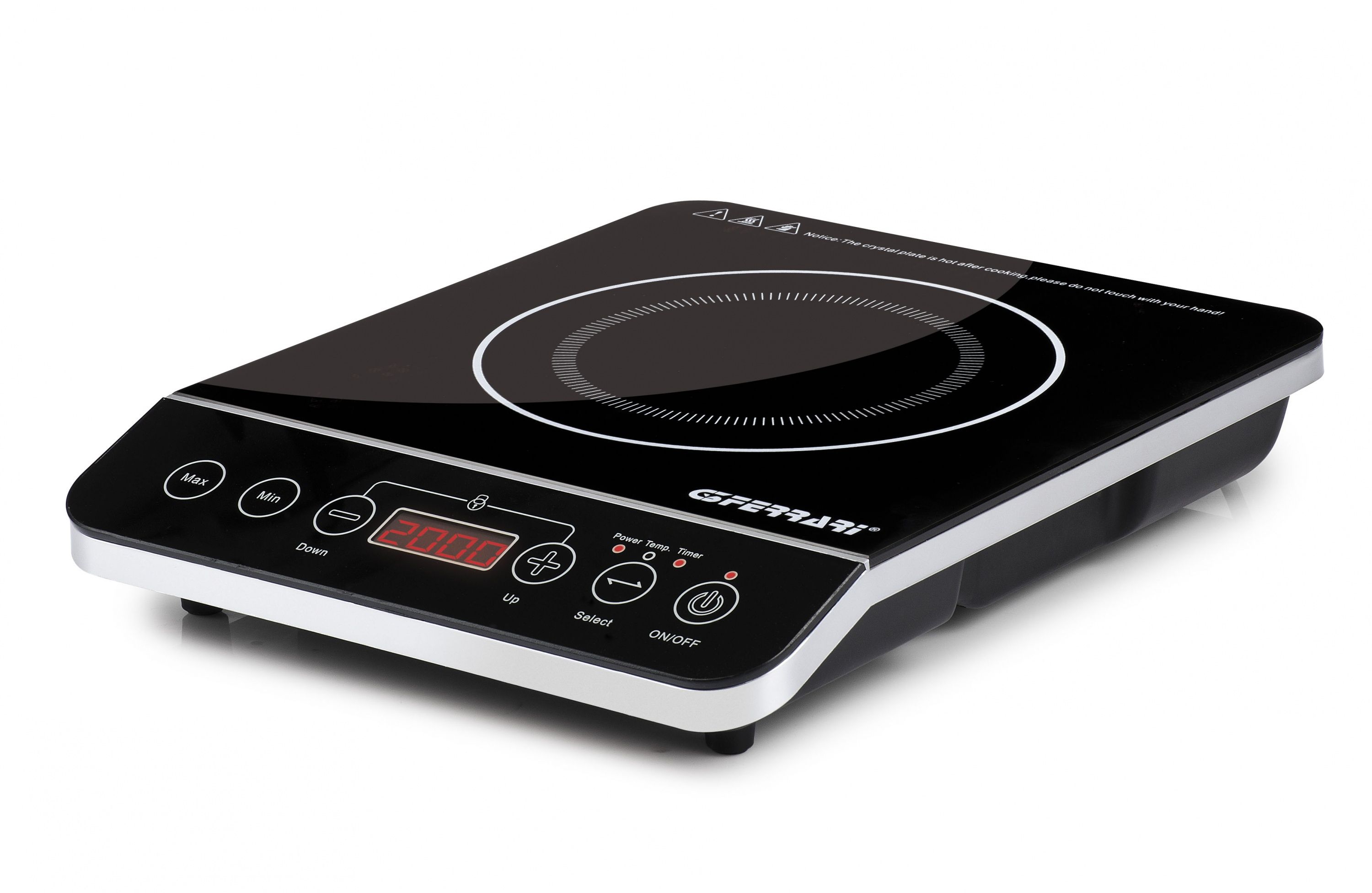 G3 Ferrari G10061 - 29cm Induction Cooktop - 1 Zone - Black