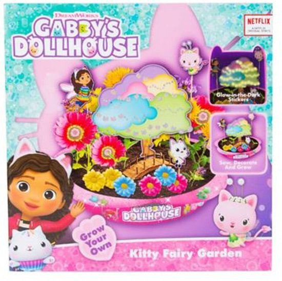 Gabby&#39;s Dollhouse Kitty Fairy Garden