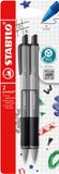 Stabilo Stylo bille Stabilo Pointball Coloré Noir Blist par 2 | 10 pièces