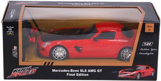 Kool Speed Mercedes-Benz Radiografisch bestuurbare Auto 1:24 SLS AMG GT Final Edition Rood