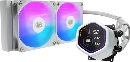 Cooler Master MasterLiquid Core Nex Digital 240 White