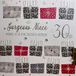 witte WHITE COTTON CARDS Verjaardagskaart voor 30e verjaardag, handgemaakt, opschrift "Wishing you a Wonderful Niece", wit