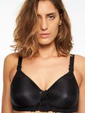 Chantelle Hedona Soutien-gorge sans couture sans armatures Noir 75 D