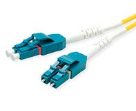 ROLINE InfiniBand en Glasvezelkabel 5 m LC Blauw, Geel