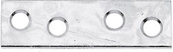 Alberts 848675 verbindingsplaat | sendzimir verzinkt | 50 x 14 mm | Set van 60