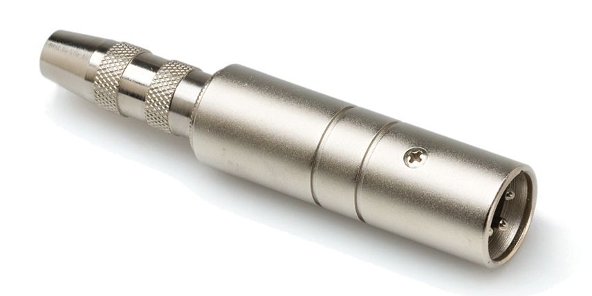 Hosa Technology - 1/4" TS naar XLR3M - Zilver