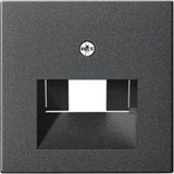 Gira Systeem 55 Schakelmateriaal Inzetstuk - Antraciet - 027028 - E2EKY