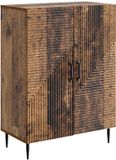 vidaXL Dressoir Oud hout 66 x 34,5 x 89,5 cm Bewerkt hout