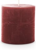 Spaas Kaars rustique 70/70 mm bordeaux