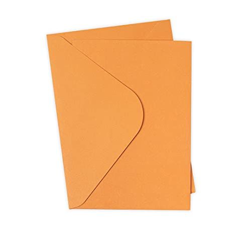 Sizzix Surfacez Card & Envelope Pack A6 Burnt Orange 10PK | 665691