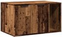 vidaXL Kattenbakkast - 80x50x45 cm - Bewerkt Hout - Oud Houtkleurig