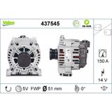 Valeo Alternateur 437545 Mercedes-benz 6401540102 6401540202 6401540302