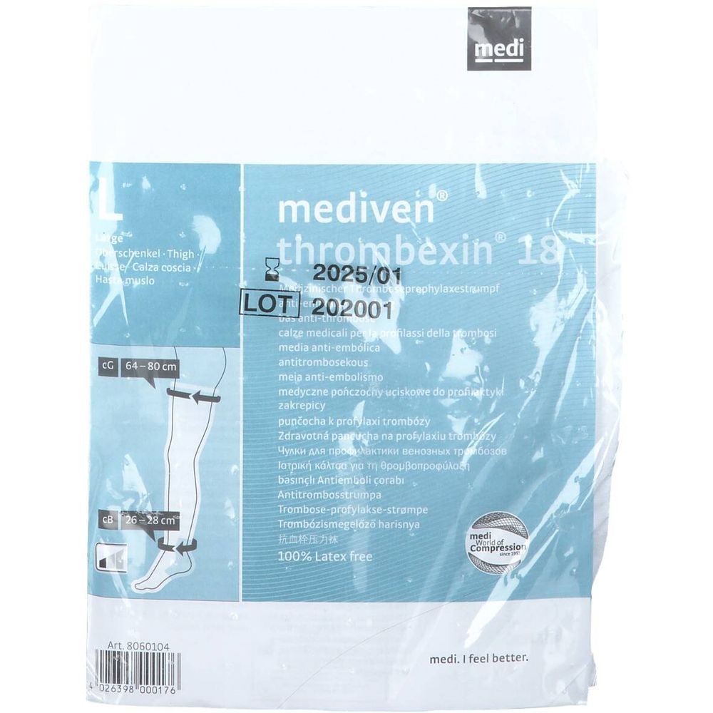 Mediven Thrombexin 18 Large 8060104 1 st