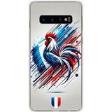 Samsung Galaxy S10 Coq francais bedrukt siliconen hoesje