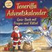 Schlauvento Interactive Teneriffa-Adventskalender: Quiz-Buch mit Fragen und Rätseln
