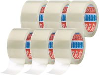 Tesa tesapack 64014 Verpakkingstape, 6 rollen, transparant, 66m