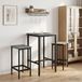 Maison Exclusive - Lot de 2 tabourets de bar, couleur Sonoma, dimensions 40 x 32 x 64 cm, en bois composite