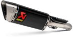 Akrapovic Line Fibre de carbone/titane CBR 1000RR-R Fireblade/SP 20 Silencieux d'échappement Slip-on Noir Non homologué