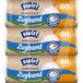 Swirl Scheurvaste en dichte vuilniszakken met trekkoord, 60 liter, 3 multipack met 24 zakken, extra sterk, druppelvrij