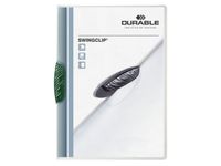 Durable Swingclip - Stofklepmappen - groen - 25 stuks