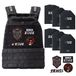 ZEUZ® Gilet de musculation Crossfit & Fitness 16,5 KG