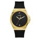 GUESS GW0790G1 casual horloge, zwart, riem, zwart.
