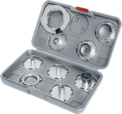 Bosch Accessoires PRO Template Guide Set Metrisch voor bovenfrees | 9-delig - 2608190064