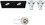 BES LED LED Spot Set - Pragmi Borny Pro - GU10 Fitting - Inbouw Rechthoek Dubbel - Mat Zwart - Kantelbaar - 175x92mm - Philips - CorePro 827 36D - 4W - Warm Wit 2700K - Dimbaar logo