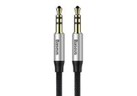 Baseus CAM30CS1 audio kabel 1,5 m 3.5mm Zwart, Zilver