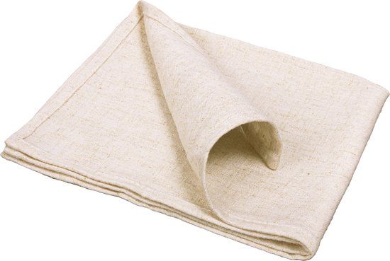 QUVIO Katoenen servet 40x40cm Beige