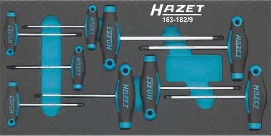 Hazet gereedschapsmodule 163-182/9 9-pc.tools:9 - 163-182/9