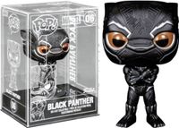 Funko Pop! Marvel : Black Panther (2018) - Black Panther Diecast Metal (Funko Exclusive)