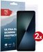 Rosso Screen Protector Geschikt voor Sony Xperia 1 VII | Ultra Clear Duo Pack | TPU Folie | Case Friendly Beschermfolie | 2 Stuks