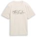 Tom Tailor - T-shirt met logoprint - Maat L - Gardenia White