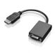 Lenovo Adaptateur HDMI vers VGA - 0,2 m - Noir